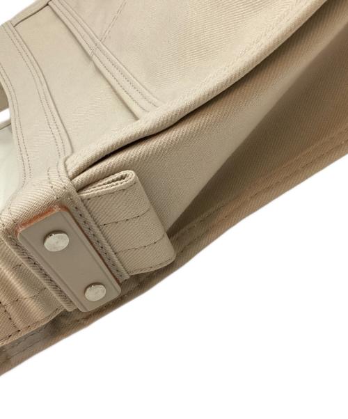 PORTER GIRL（ポーターガール）PORTER GIRL (ポーターガール) ネイキッド ショルダーバック ベージュの古着・服飾アイテム