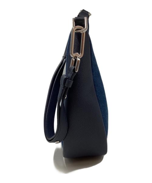 Kate Spade（ケイトスペード）Kate Spade (ケイトスペード) ケイラ デニム ファブリック ラージ ショルダー バッグ インディゴの古着・服飾アイテム