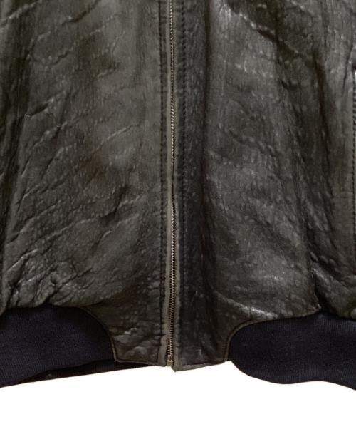 VINTAGE（ヴィンテージ）VINTAGE (ヴィンテージ) 90's リバーシブルレザージャケット ブラック サイズ:XLの古着・服飾アイテム