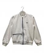 CHEMISE LACOSTEシュミーズ ラコステ）の古着「ヴィンテージブルゾン」｜ホワイト