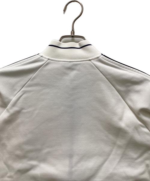 CHEMISE LACOSTE（シュミーズ ラコステ）CHEMISE LACOSTE (シュミーズ ラコステ) ヴィンテージブルゾン ホワイト サイズ:Mの古着・服飾アイテム