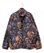 SUPREME×MARMOTシュプリーム×マーモット）の古着「コラボ フリースジャケット スカルパイル」｜グレー