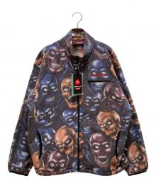 SUPREME×MARMOT（シュプリーム×マーモット）の古着「コラボ フリースジャケット スカルパイル」｜グレー