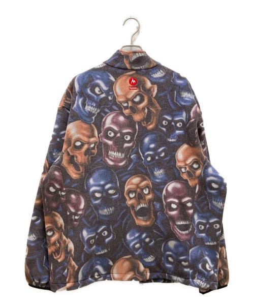 SUPREME（シュプリーム）SUPREME (シュプリーム) MARMOT (マーモット) コラボ フリースジャケット スカルパイル グレー サイズ:L 未使用品の古着・服飾アイテム