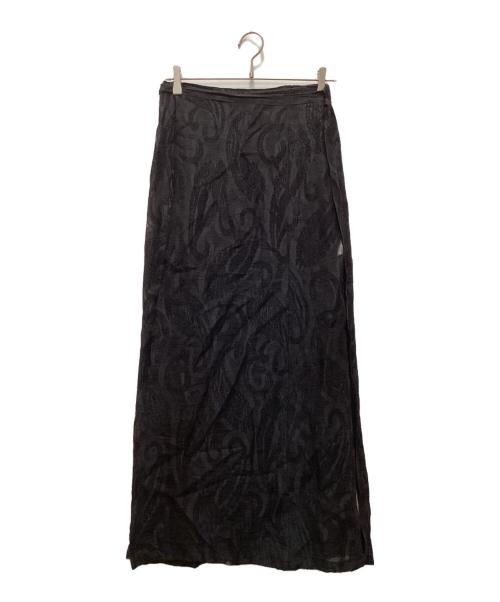Needles（ニードルズ）Needles (ニードルズ) ペイズリ-ラップスカート ブラック サイズ:不明の古着・服飾アイテム