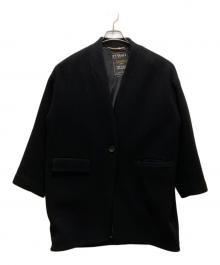 JOURNAL STANDARD（ジャーナルスタンダード）の古着「SUPER140S/GIOLICA コクーンコート」｜ブラック