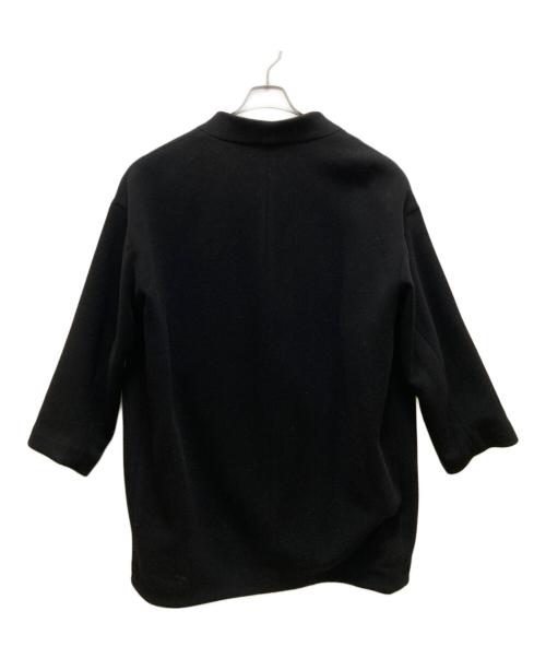 JOURNAL STANDARD（ジャーナルスタンダード）JOURNAL STANDARD (ジャーナルスタンダード) SUPER140S/GIOLICA コクーンコート ブラック サイズ:freeの古着・服飾アイテム