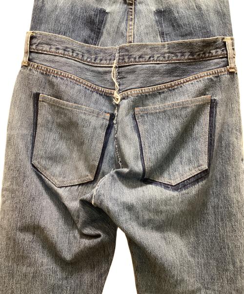 QUIITO（キイト）QUIITO (キイト) W WAIST DENIM PT インディゴ サイズ:40の古着・服飾アイテム