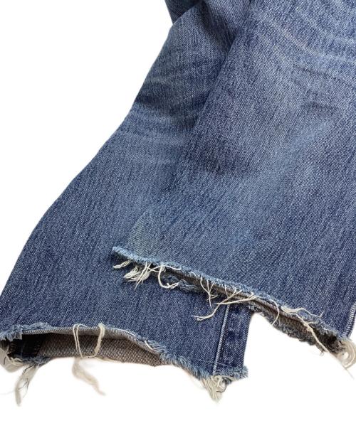 QUIITO（キイト）QUIITO (キイト) W WAIST DENIM PT インディゴ サイズ:40の古着・服飾アイテム