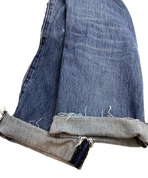 QUIITO（キイト）QUIITO (キイト) W WAIST DENIM PT インディゴ サイズ:40の古着・服飾アイテム