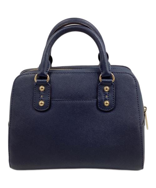 MICHAEL KORS（マイケル・コース）MICHAEL KORS (マイケル・コース) 2WAYレザーバッグ ネイビーの古着・服飾アイテム