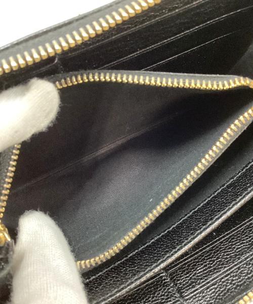 BALENCIAGA（バレンシアガ）BALENCIAGA (バレンシアガ) クラシックコンチネンタルジップラウンドファスナー ブラックの古着・服飾アイテム