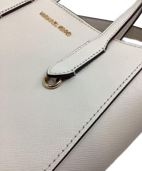 MICHAEL KORS（マイケル・コース）MICHAEL KORS (マイケル・コース) トート ウィズ カードケース アタッチ スモール ベージュの古着・服飾アイテム