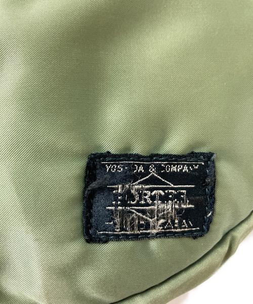 PORTER（ポーター）PORTER (ポーター) オーバル型ショルダーバッグ グリーンの古着・服飾アイテム