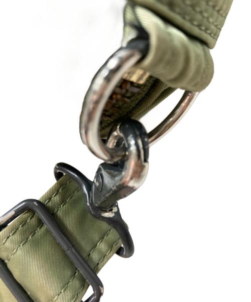 PORTER（ポーター）PORTER (ポーター) オーバル型ショルダーバッグ グリーンの古着・服飾アイテム