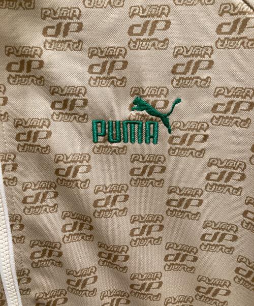 PUMA（プーマ）PUMA (プーマ) CORE HERITAGE モノグラム トラック ジャケット ブラウン サイズ:Lの古着・服飾アイテム