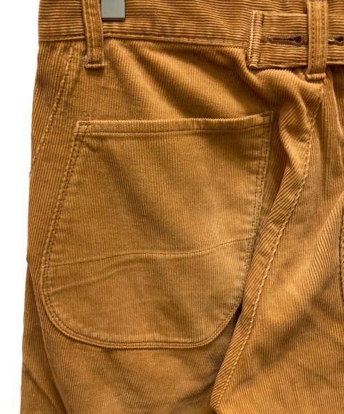 COMME des GARCONS HOMME（コムデギャルソン オム）COMME des GARCONS HOMME (コムデギャルソン オム) 製品染めコーデュロイパンツ ブラウン サイズ:SSの古着・服飾アイテム