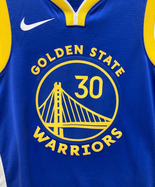 NIKE（ナイキ）NIKE (ナイキ) ウォリアーズ クレイ トンプソン ユニフォーム ブルー サイズ:Mの古着・服飾アイテム