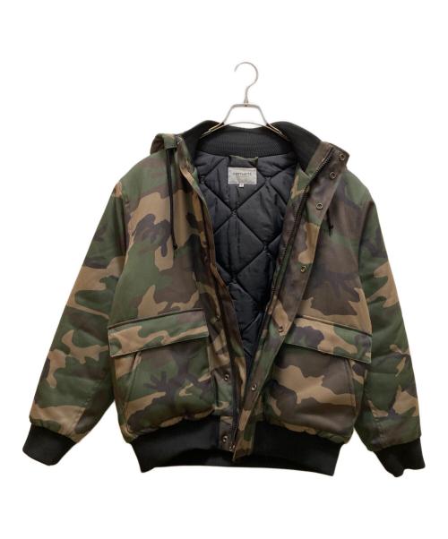 CarHartt（カーハート）CarHartt (カーハート) 中綿ジャケット グリーン サイズ:mの古着・服飾アイテム