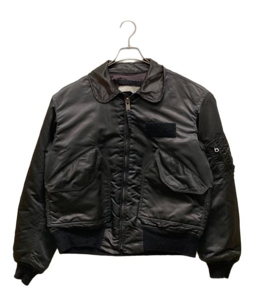 US ARMY（ユーエスアーミー）US ARMY (ユーエスアーミー) CWU 45-P フライトジャケット ブラック サイズ:Ｍの古着・服飾アイテム