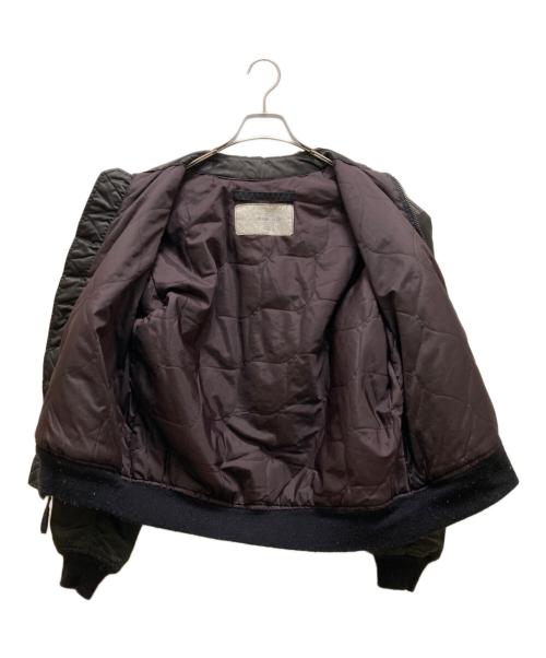 US ARMY（ユーエスアーミー）US ARMY (ユーエスアーミー) CWU 45-P フライトジャケット ブラック サイズ:Ｍの古着・服飾アイテム