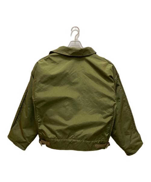 US ARMY（ユーエスアーミー）US ARMY (ユーエスアーミー) 80s フライトジャケット グリーン サイズ:４２の古着・服飾アイテム