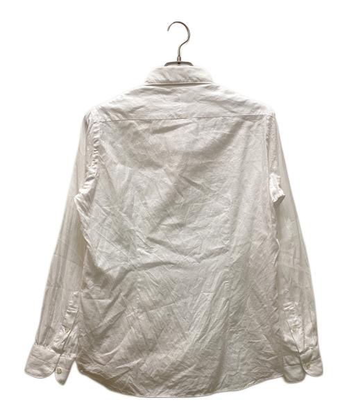 ANGLAIS（アングレー）ANGLAIS (アングレー) ホリゾンタルカラーシャツ ホワイト サイズ:Lの古着・服飾アイテム