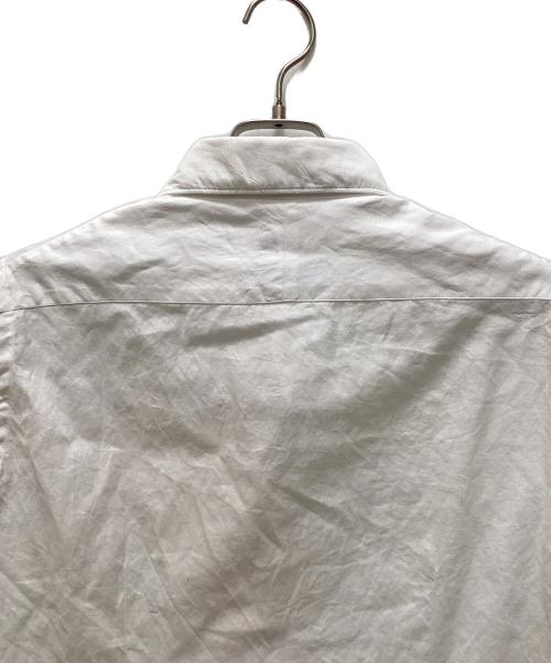 ANGLAIS（アングレー）ANGLAIS (アングレー) ホリゾンタルカラーシャツ ホワイト サイズ:Lの古着・服飾アイテム