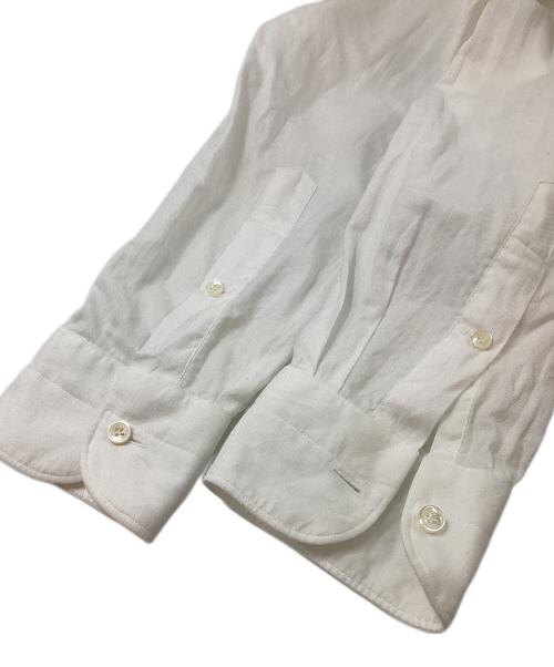 ANGLAIS（アングレー）ANGLAIS (アングレー) ホリゾンタルカラーシャツ ホワイト サイズ:Lの古着・服飾アイテム