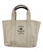 TORY BURCHトリーバーチ）の古着「2WAYキャンバスミニハンドバック」｜ベージュ