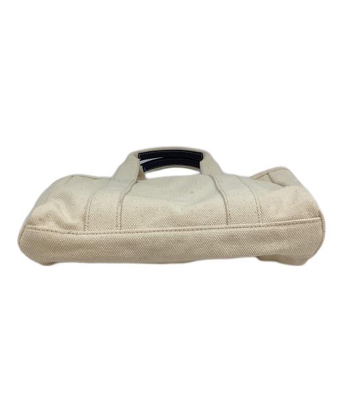 TORY BURCH（トリーバーチ）TORY BURCH (トリーバーチ) 2WAYキャンバスミニハンドバック ベージュの古着・服飾アイテム