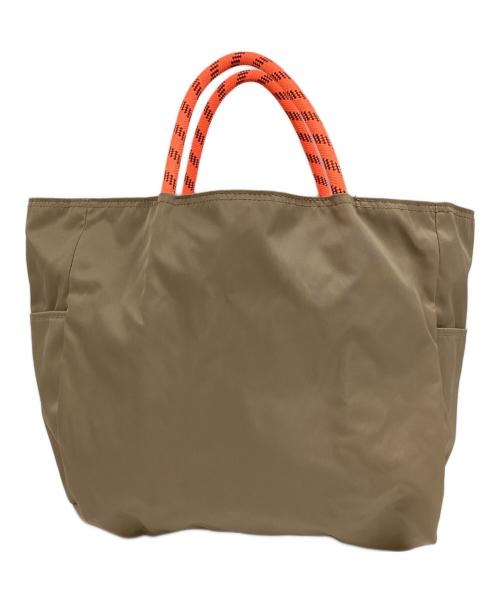 NOMADIS（ノマディス）NOMADIS (ノマディス) SAC2 WIDE ナイロン リバーシブル トートバッグ ベージュの古着・服飾アイテム