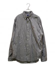 RALPH LAUREN（ラルフローレン）の古着「チェックシャツ」｜グレー