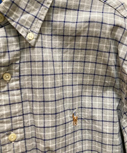 RALPH LAUREN（ラルフローレン）RALPH LAUREN (ラルフローレン) チェックシャツ グレー サイズ:Lの古着・服飾アイテム