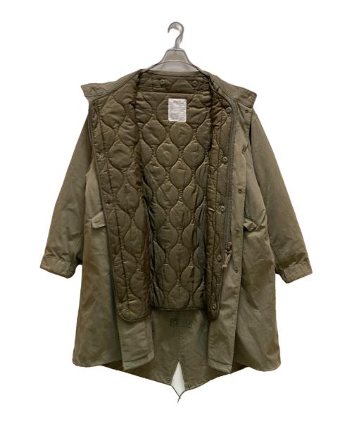 FREAK'S STORE（フリークスストア）FREAK'S STORE (フリークスストア) ライナー付モッズコート グリーン サイズ:Ｍの古着・服飾アイテム
