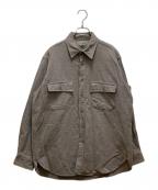 L.L.Beanエルエルビーン）の古着「ヴィンテージシャモアシャツ」｜グレー