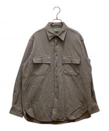 L.L.Bean（エルエルビーン）の古着「ヴィンテージシャモアシャツ」｜グレー