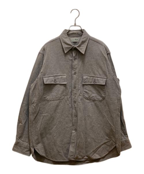 L.L.Bean（エルエルビーン）L.L.Bean (エルエルビーン) ヴィンテージシャモアシャツ グレー サイズ:Mの古着・服飾アイテム