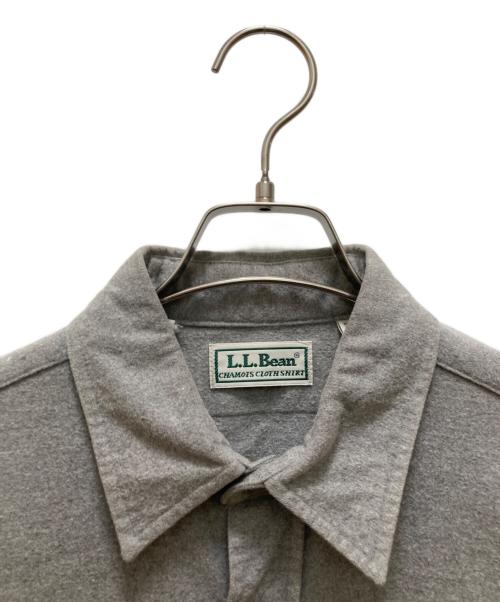 L.L.Bean（エルエルビーン）L.L.Bean (エルエルビーン) ヴィンテージシャモアシャツ グレー サイズ:Mの古着・服飾アイテム