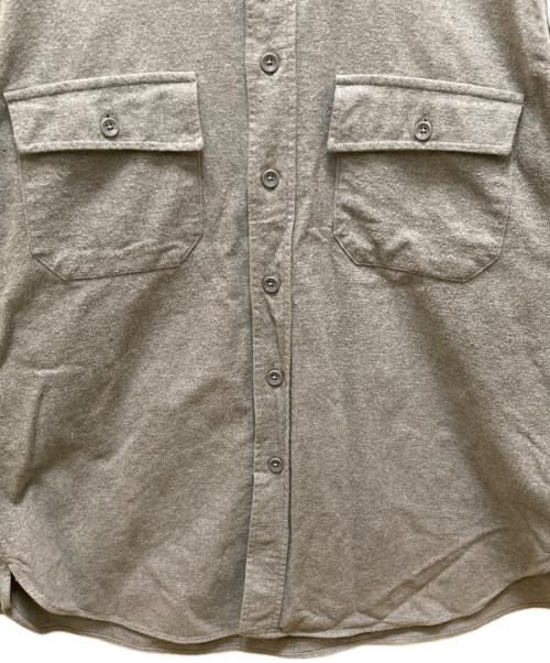 L.L.Bean（エルエルビーン）L.L.Bean (エルエルビーン) ヴィンテージシャモアシャツ グレー サイズ:Mの古着・服飾アイテム