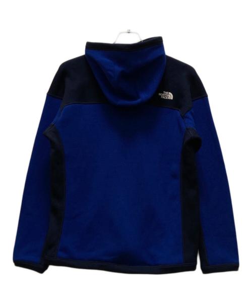 THE NORTH FACE（ザ ノース フェイス）THE NORTH FACE (ザ ノース フェイス) マウンテンテックセーターフーディ ネイビー×ブルー サイズ:XLの古着・服飾アイテム
