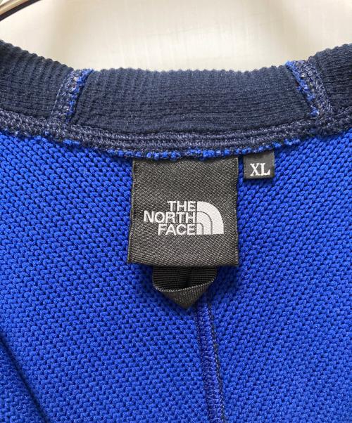 THE NORTH FACE（ザ ノース フェイス）THE NORTH FACE (ザ ノース フェイス) マウンテンテックセーターフーディ ネイビー×ブルー サイズ:XLの古着・服飾アイテム
