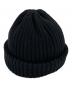 crepuscule (クレプスキュール) ニット帽 ブラック：5000円
