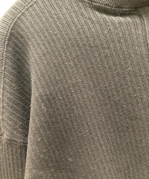 THE SHINZONE（ザ シンゾーン）THE SHINZONE (ザ シンゾーン) コットンミリタリーリブカーディガン ブラック サイズ:ＦＲＥＥ　　の古着・服飾アイテム
