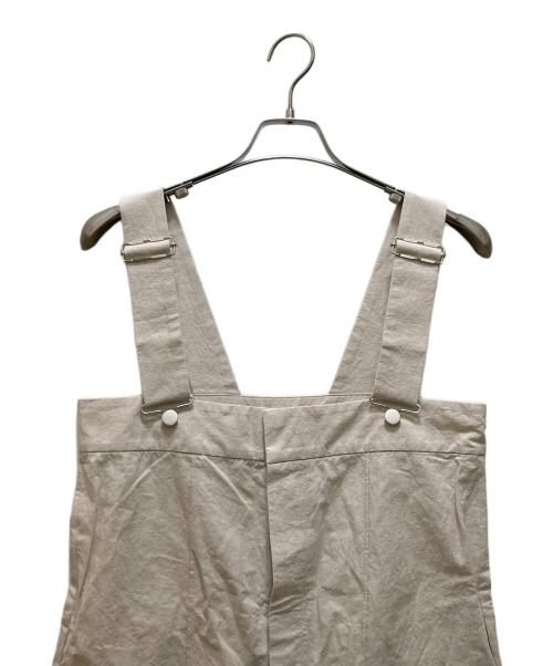 Liyoca（リヨカ）Liyoca (リヨカ) ウェザーサロペット ベージュ サイズ:36の古着・服飾アイテム