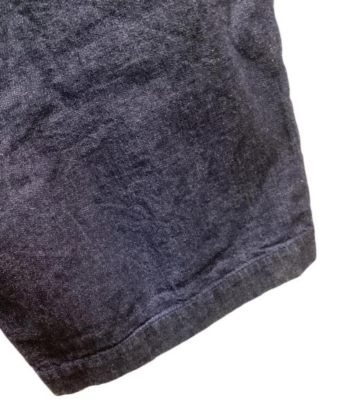 mizuiro-ind（ミズイロインド）mizuiro-ind (ミズイロインド) ワイドイージーデニムパンツ インディゴ サイズ:2の古着・服飾アイテム