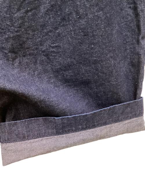 mizuiro-ind（ミズイロインド）mizuiro-ind (ミズイロインド) ワイドイージーデニムパンツ インディゴ サイズ:2の古着・服飾アイテム