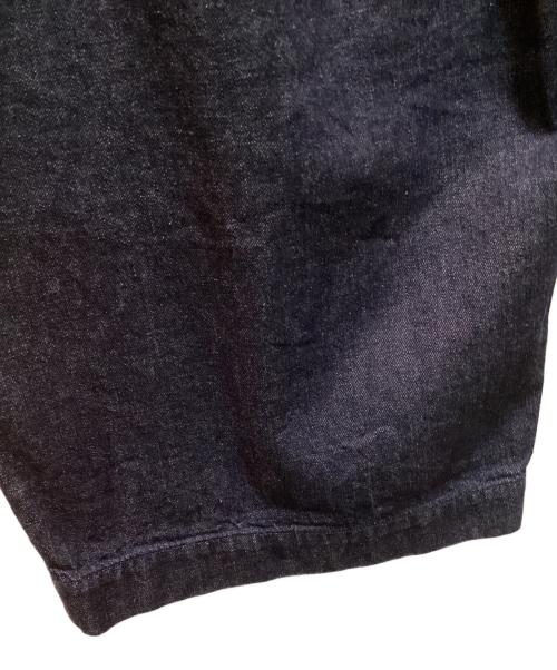 mizuiro-ind（ミズイロインド）mizuiro-ind (ミズイロインド) ワイドイージーデニムパンツ インディゴ サイズ:2の古着・服飾アイテム