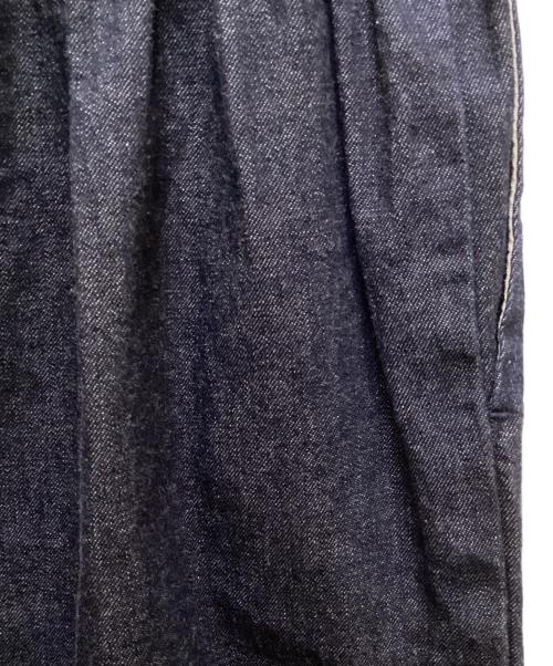 mizuiro-ind（ミズイロインド）mizuiro-ind (ミズイロインド) ワイドイージーデニムパンツ インディゴ サイズ:2の古着・服飾アイテム