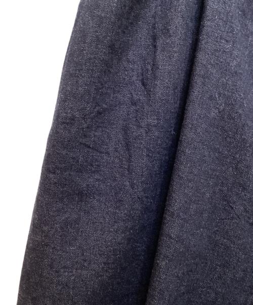 mizuiro-ind（ミズイロインド）mizuiro-ind (ミズイロインド) ワイドイージーデニムパンツ インディゴ サイズ:2の古着・服飾アイテム